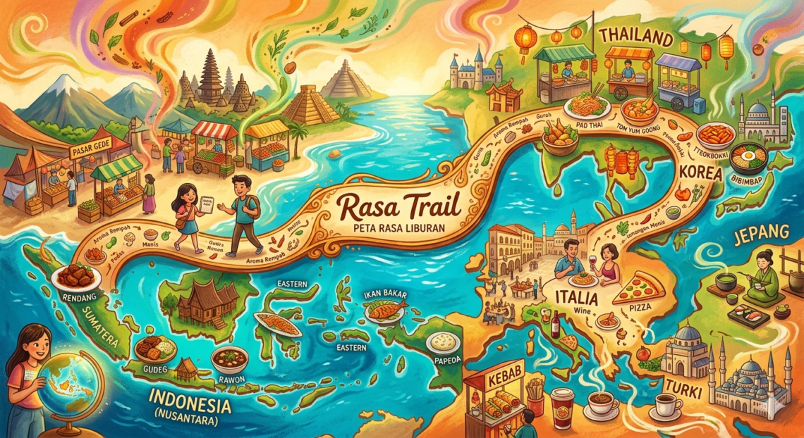 peta rasa liburan